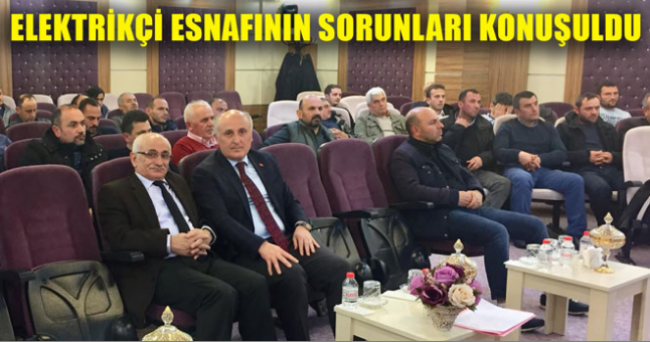 Esnaf İçin Bilgilendirme ve İstişare Toplantısı Yapıldı