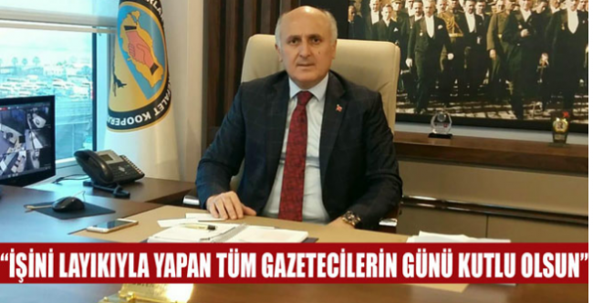 Aksoy`dan `Gazeteciler Günü` Mesajı