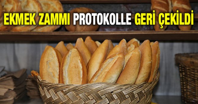 Rize`de Ekmek Zammı Protokolle Geri Çekildi