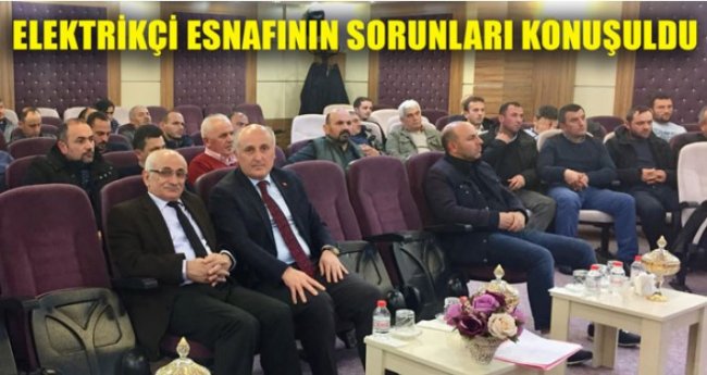 Esnaf İçin Bilgilendirme ve İstişare Toplantısı Yapıldı