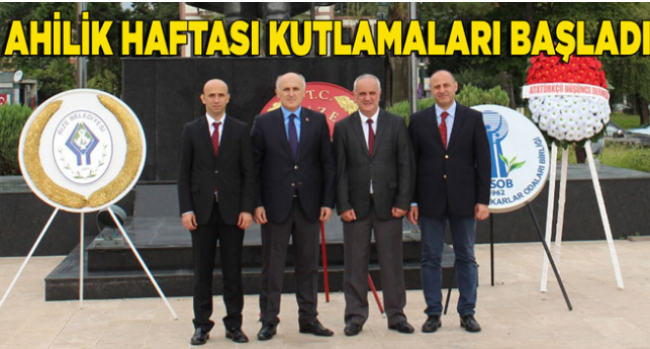 Rize`de `Ahilik Haftası` Kutlamaları Başladı