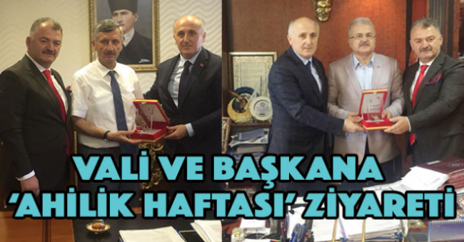 Ahilik Haftası Ziyaretleri Gerçekleşti