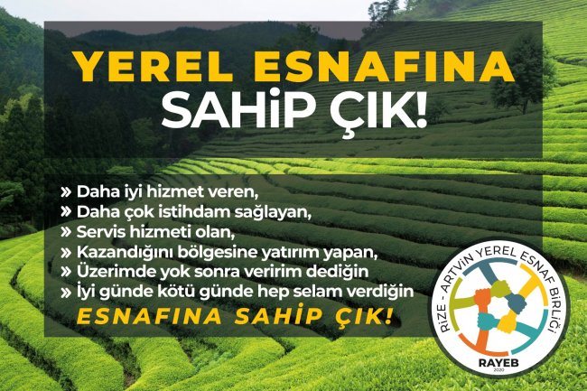 YEREL ESNAFI DESTEKLEMEK İÇİN YAPILAN ÇALIŞMALAR