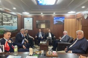 Rize-Artvin Havalimanı Müdüründen Rize Esnaf Odalar Birliği’ne Ziyaret
