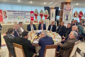 Rize Esnaf ve Sanatkârlar Odaları Birliği’nin 2026 yılı olağan genel kurulu gerçekleştirildi