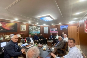 MÜSİAD Rize Şubesi’nden Rize Esnaf ve Sanatkârlar Odaları Birliği’ne Ziyaret