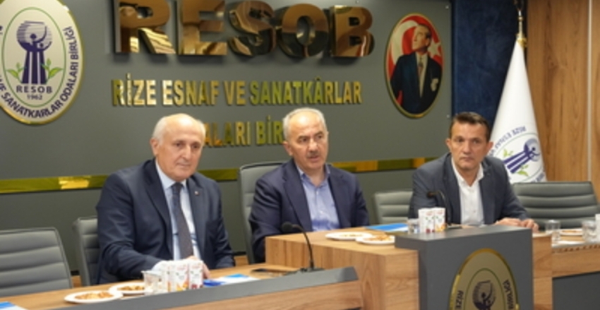 Rize Belediyesi’nde Esnaf ve Sanatkârların Talepleri İstişare Edildi