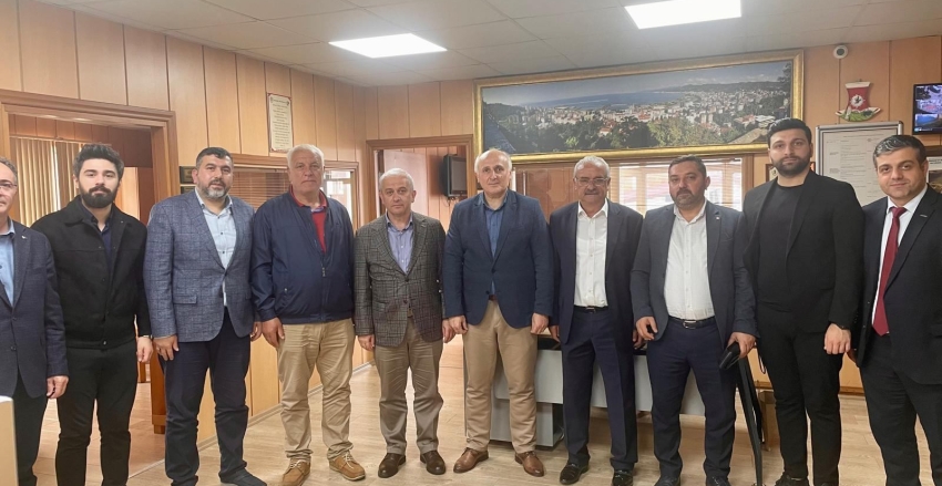 MÜSİAD Rize Şubesi’nden Rize Esnaf ve Sanatkârlar Odaları Birliği’ne Ziyaret