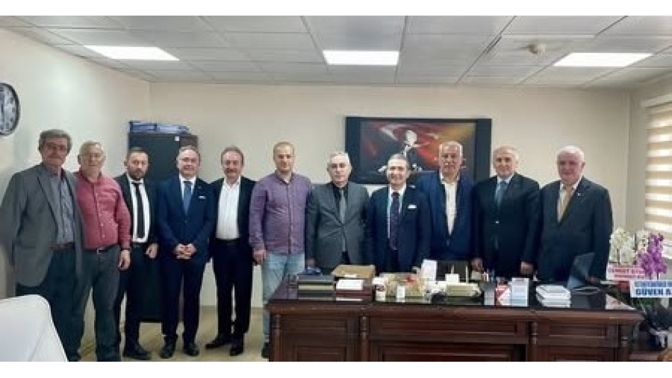 Esnaf Odaları Birliğinden Nedim TURANLI'YA Hayırlı Olsun Ziyareti