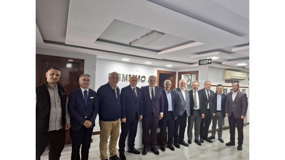 Rize Esnaf Birliği’nden RSMMMO Başkanı Mustafa Kulaksız’a Hayırlı Olsun Ziyareti