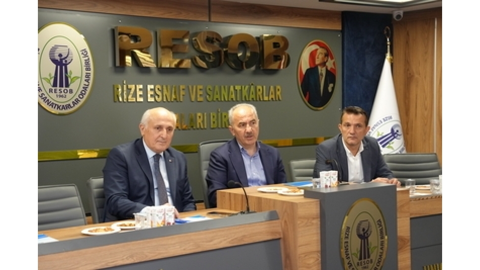 Rize Belediyesi’nde Esnaf ve Sanatkârların Talepleri İstişare Edildi