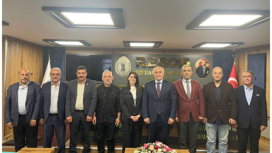Rize Esnaf Sanatkârlar Odaları Birliği (RESOB) Fiyat Tespit ve İşyeri Denetleme Komisyonu Toplantısı Gerçekleştirildi